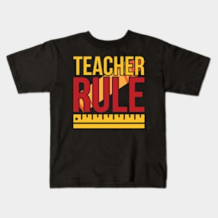 Teacher Rule T Shirt For Women Men Kids T-Shirt